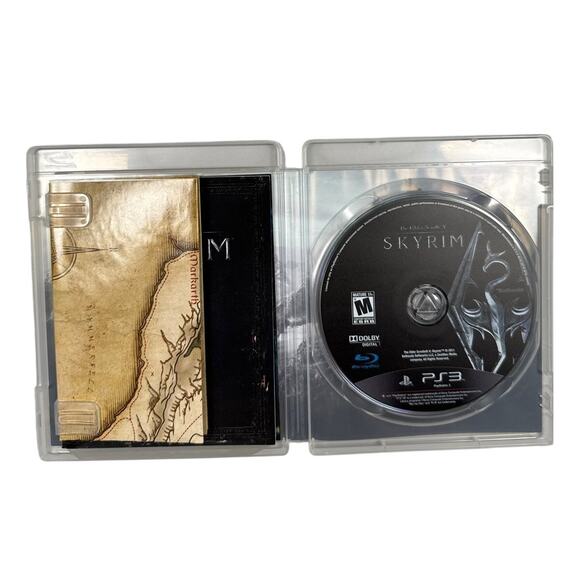 The Elder Scrolls V: Skyrim w/Poster (PlayStation 3) CIB - Picture 5 of 6